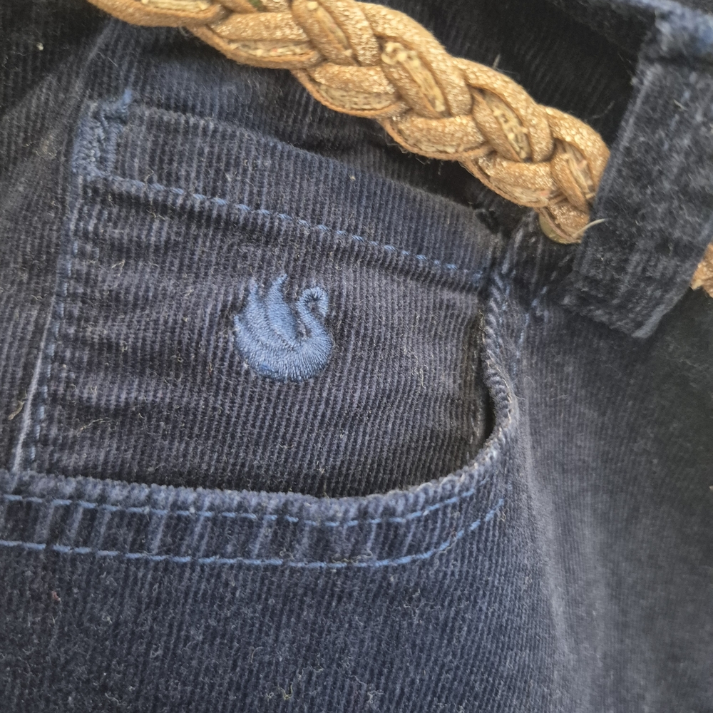 Gloria Vanderbilt Deep Blue Flare Pants - Picture 4 of 6